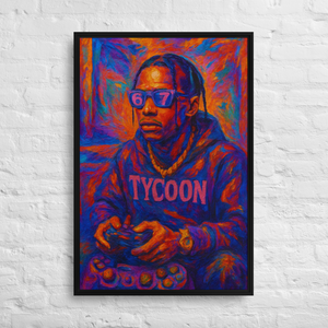 6 7 Tycoon Framed canvas "1/1 LIMITED DROP"